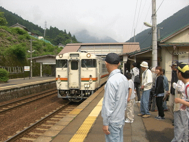 写真：野外演習