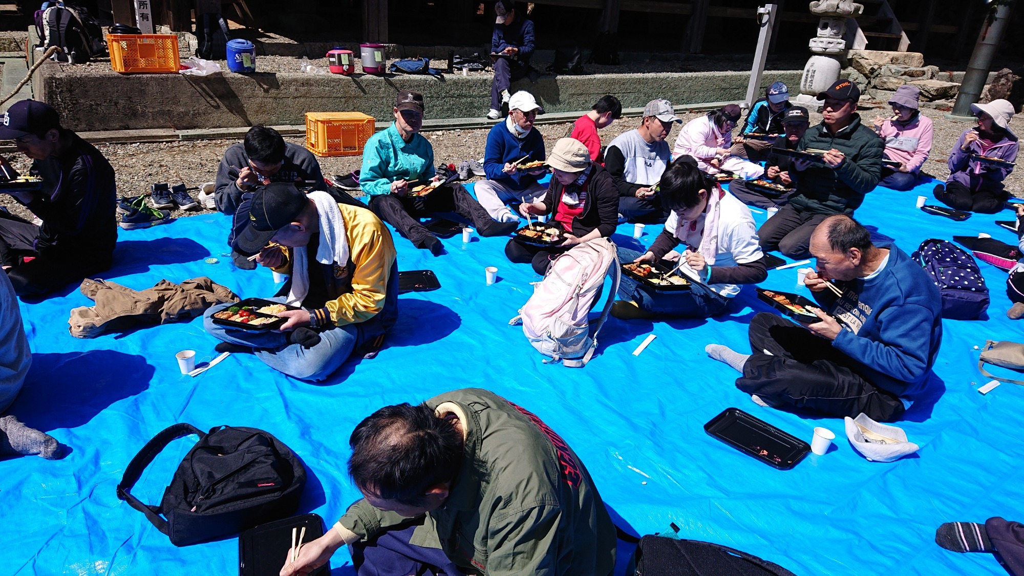 写真：歩け歩けイベント